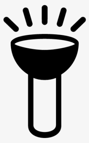 Flashlight Free Vectors, Logos, Icons And Photos Downloads - Flashlight Silhouette Png