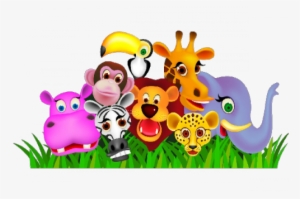 Animal Kingdom Clipart Animation - Group Of Animals Clipart