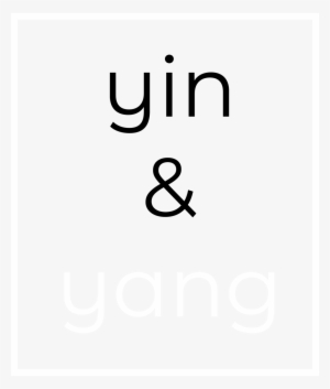 Yin And Yang