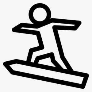 Surfing Silhouette Vector - Scalable Vector Graphics