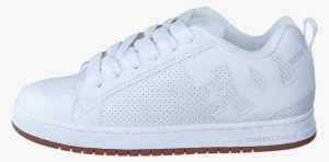 Dc Shoes Court Graffik White/white/gum 58771-01 Womens - Puma Basket Platform Metallic Rose Gold