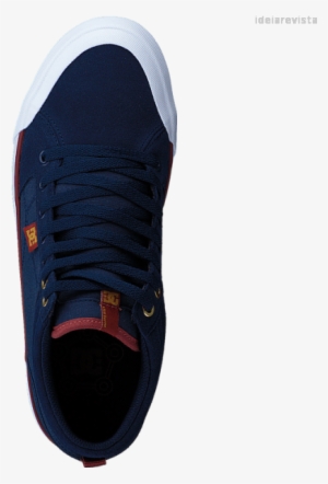Buy Dc Shoes Dc Evan Smith Hi M Shoe Navy/gold Blue - Suede