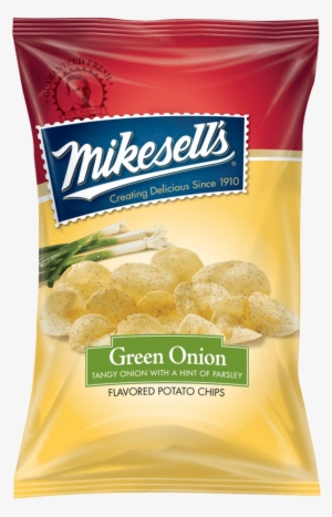 Green Onion Potato Chips - Mike Sells Pretzel Sticks