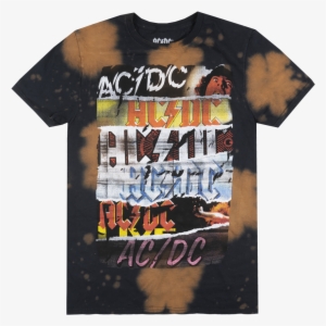 Acdc Rock Album Logo T-shirt Black Tee Metal Music - Ac/dc
