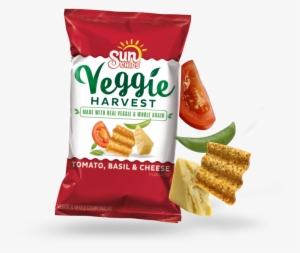 The Taste Of Italy In A New Veggie Chip We Blended - Sun Chips Tomato Basil Cheese