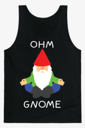 Ohm Gnome Tank Top - Gnome Puns