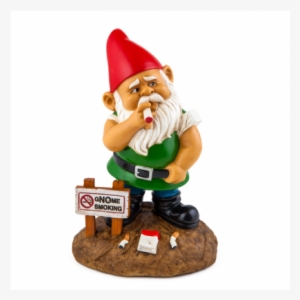 The Gnome Smoking Garden Gnome - Garden Gnome Smoking Joint