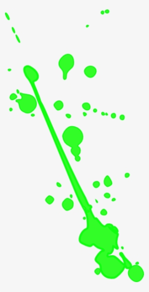 Green Clip Art - Splatter Line Blood