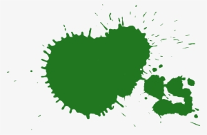 10 Green Paint Splatters Png Transparent Onlygfxcom - Portable Network Graphics