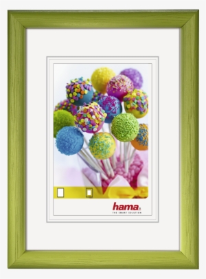 "candy" Wooden Frame, Green, 13 X 18 Cm - Cake Pop