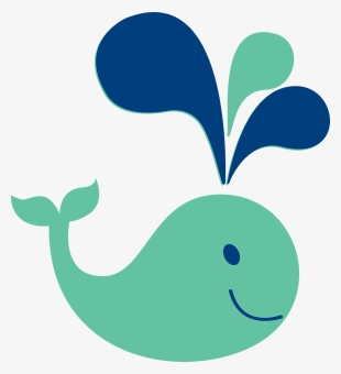 Whale - Cute Clipart Png
