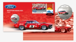 Ford 1969 Boss 302 Mustang Trans-am Postal Numismatic - Ford