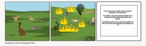 Cause And Effect Of Wildfires - Illustration