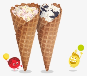 Waffles-cones - Dippin Dots Waffle Cone