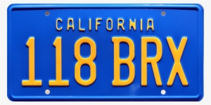 118 Brx Prop Plate Movie Memorabilia From Hooper With