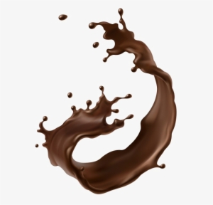 Chocolate Splash Png Image With Transparent Background - Chocolate Splash Transparent Background