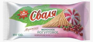 Waffle Cone Milky Yoghurt With Cranberry - Cranberry