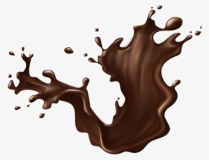 Girl Tattoo Coffee Donught Graff Chocolate - Chocolate Splash Vector