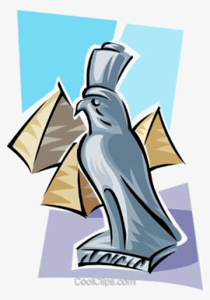 Egyptian Symbols Two Royalty Free Vector Clip Art Illustration - Clip Art