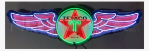5 Foot Texaco Wings Neon Sign In Steel Can 9txwng - Neon Sign