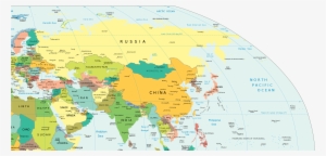 Amazing World Map 2015 - Central And East Asia Map
