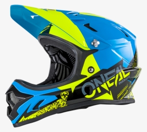 O'neal Europe Shop - O ́neal Backflip Rl2 Burnout Bicycle Helmet Blue/yellow