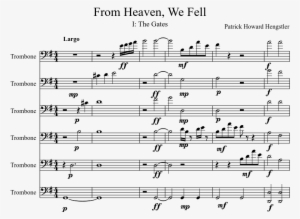 From Heaven, We Fell Sheet Music Composed By Patrick - Pumped Up Kicks Euphonium