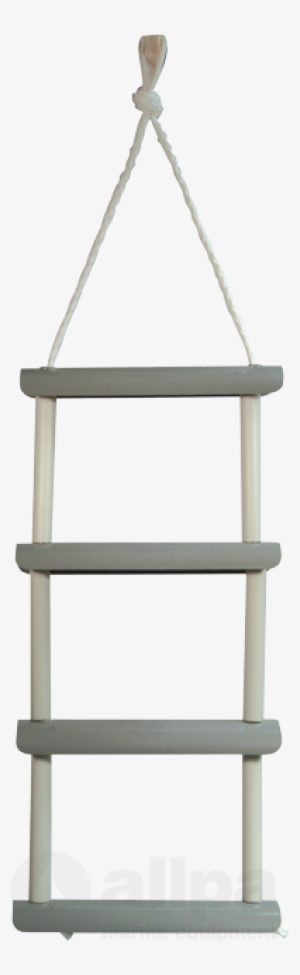 Polypropylene Rope Ladder, 3 Steps , L=870mm, B=300mm, - Trem Rope Boarding Ladder - Standard