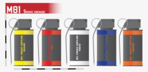 M81 Smoke Grenade By Afterskies - Smoke Grenade Concept