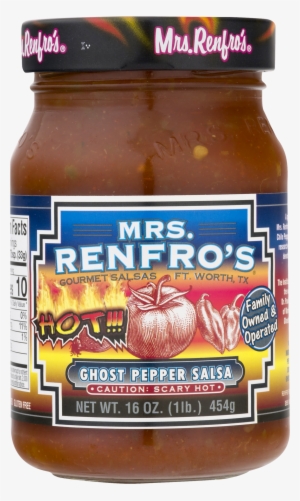 Mrs. Renfros - Salsa - Ghost Pepper - 16 Oz