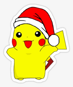 Pikachu Navideño Png - Pikachu With A Beard