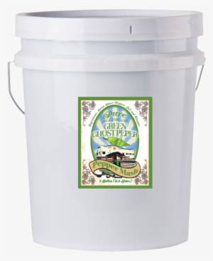 Pure Green Ghost Pepper Mash Puree 5 Gallon - Bhut Jolokia