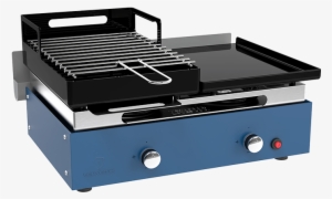 The Combination Of Plancha And Charcoal Grill Allows - Verycook Plancha Grill