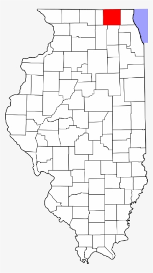 Map Of Illinois Highlighting Mchenry County - Thomas Cemetery Logan County Illinois