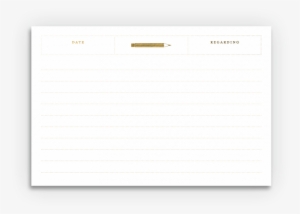 Pencil Notepad - Letter