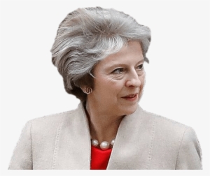 Theresa May Side View - Theresa May Windswept