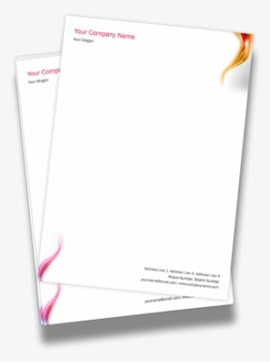 Abstract Notepad Design - Design