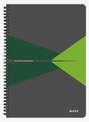 Notebook Leitz Office A4 Squared, Wirebound With Cardboard