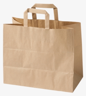 Biodore® Bag, Paper, 32x17x27cm, Paper Carrier Bag, - Brown Paper Bag Transparent