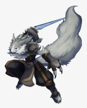 Furry Wolf With Sword