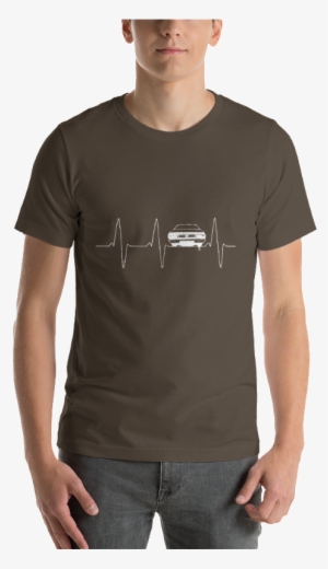 Old School Car With Heart Beat T-shirt / Classic Car - Shirt