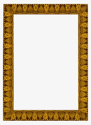 Frame Of Costumes Of The Canary Islands - Gilded Frame