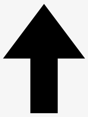 Thick Arrow Pointing Up Icon - Up Arrow Png