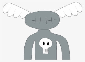 The Wing Eared Knight Armor Man - Cartoon