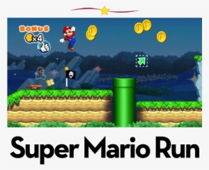 In Super Mario Run, Mario Runs Forward Of His Own Accord - Super Mario Run Gameplay