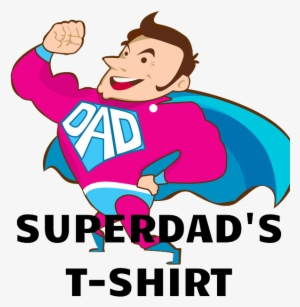 Superdad's T-shirt - Clip Art Daddy