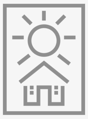 Sunny Skies - Symbol Moon And Sun Vector