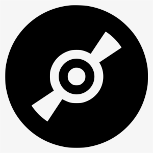 Cd Disk Disc Compact Drive Dvd Comments - Email Icon Black Circle