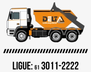 Contamos Com Frota Própria E Também Com Uma Grande - Caminhão Caçamba De Entulho