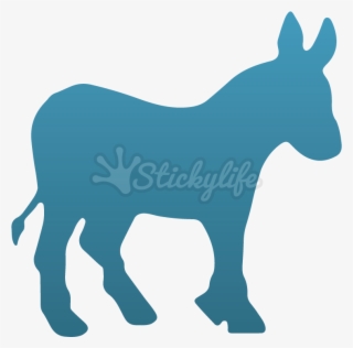 Donkey Temporary Tattoo - Democratic Republicans Symbol 1800